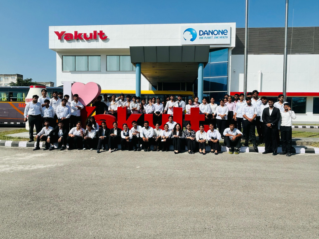 INDUSTRIAL VISIT TO YAKULT